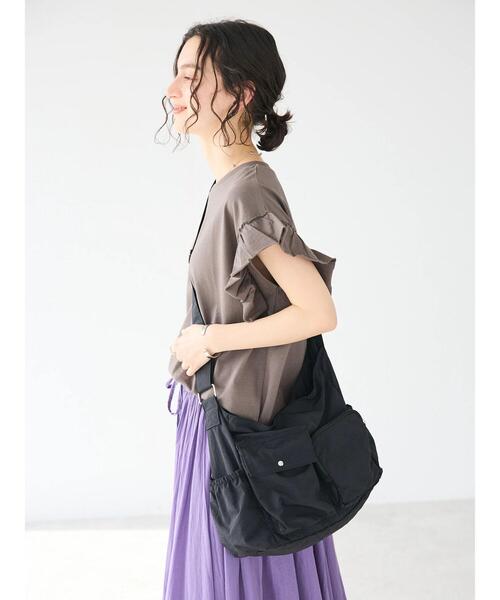 CRAFT STANDARD BOUTIQUE（クラフトスタンダードブティック）の「ミリタリーマルチポケットショルダー（ショルダーバッグ・レディース・ブラック/オリーブ・FREE）」の13枚目の写真