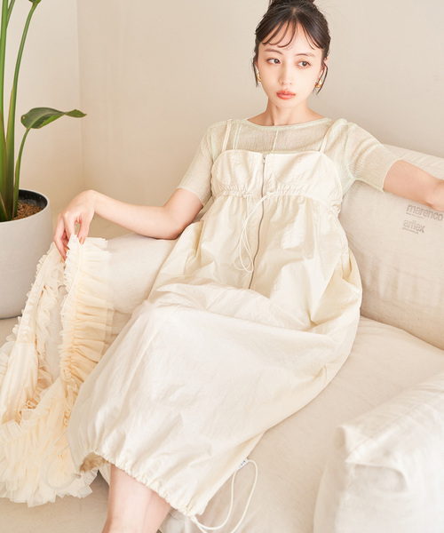 VIS（ビス）の「Lottoコラボノースリワンピース（ワンピース・レディース・グリーン系その他/チャコールグレー/ホワイト系その他5・FREE）」の19枚目の写真