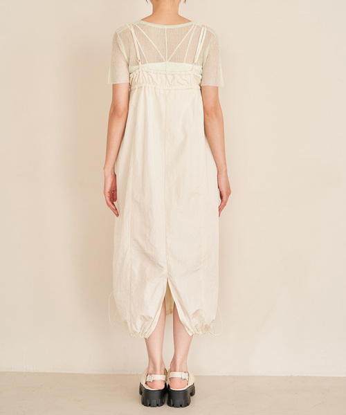 VIS（ビス）の「Lottoコラボノースリワンピース（ワンピース・レディース・グリーン系その他/チャコールグレー/ホワイト系その他5・FREE）」の22枚目の写真