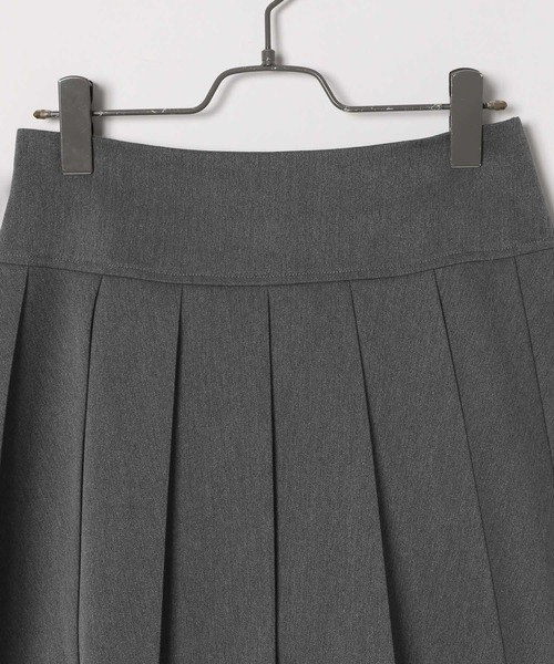 Heather（ヘザー）の「サイドリボンプリーツミニスカート　139128（スカート・レディース・チャコールグレー/ブラック/ブラウン系その他・S/M）」の12枚目の写真