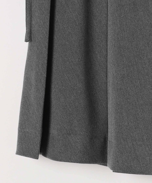 Heather（ヘザー）の「サイドリボンプリーツミニスカート　139128（スカート・レディース・チャコールグレー/ブラック/ブラウン系その他・S/M）」の11枚目の写真