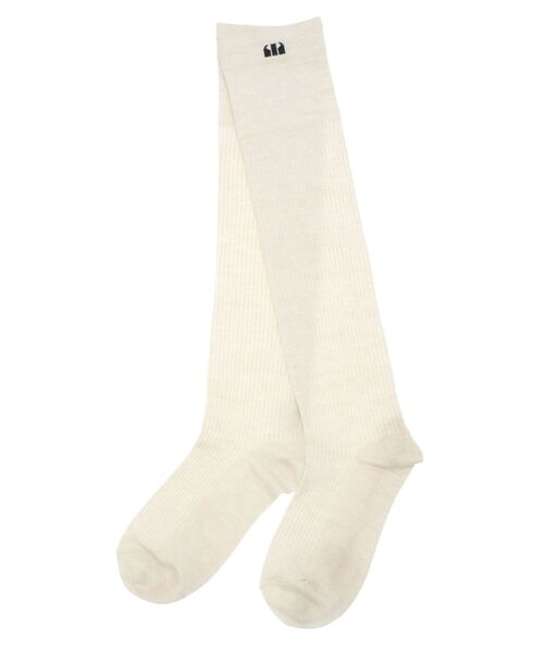 MURUA(ムルーア)の「セミシアーソックス(ソックス/靴下・レディース・アイボリー/グレー・FREE)」の12枚目の写真