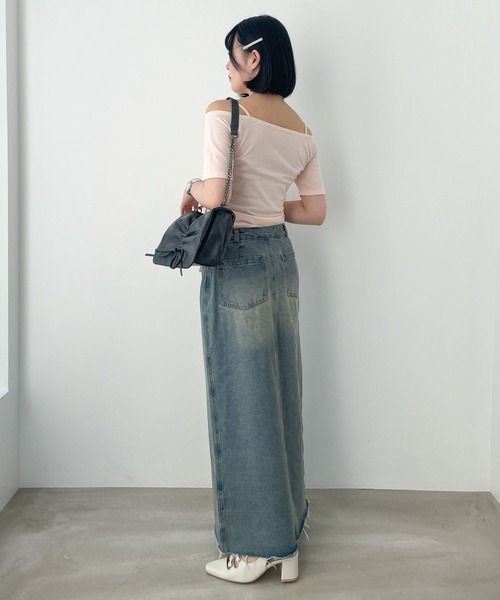 Heather（ヘザー）の「Wリボンミュールサンダル  133250（サンダル・レディース・オフホワイト/ブラック・M/L）」の7枚目の写真