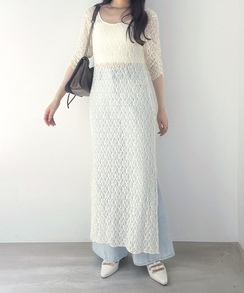 Heather（ヘザー）の「Wリボンミュールサンダル  133250（サンダル・レディース・オフホワイト/ブラック・M/L）」の9枚目の写真