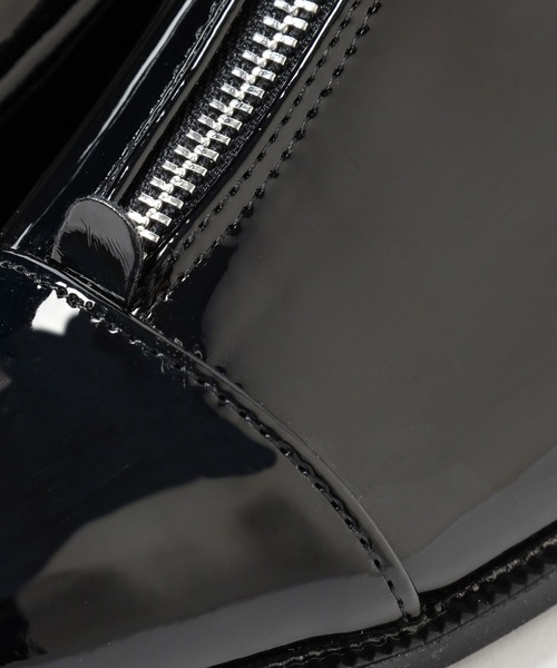 Andemiu（アンデミュウ）の「ZIPエナメルローファー135148（ローファー・レディース・ブラック・LARGE/MEDIUM）」の11枚目の写真