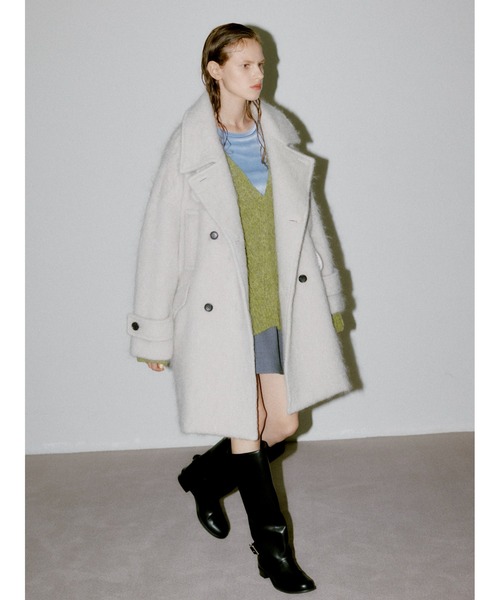 FRAY I.D（フレイアイディー）の「バルマカンハーフコート