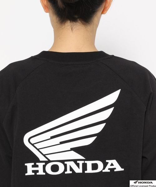 LOWRYS FARM（ローリーズファーム）の「ＨＯＮＤＡＢＩＧＴＳＳ　136039（Tシャツ/カットソー・レディース・ブラック/オフホワイト/レッド・FREE）」の6枚目の写真