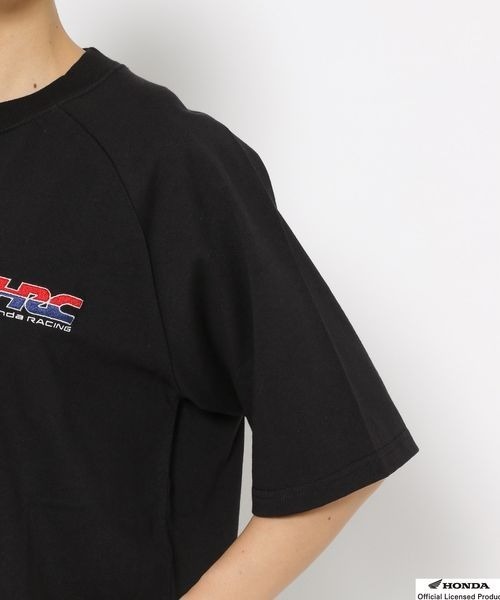 LOWRYS FARM（ローリーズファーム）の「ＨＯＮＤＡＢＩＧＴＳＳ　136039（Tシャツ/カットソー・レディース・ブラック/オフホワイト/レッド・FREE）」の9枚目の写真