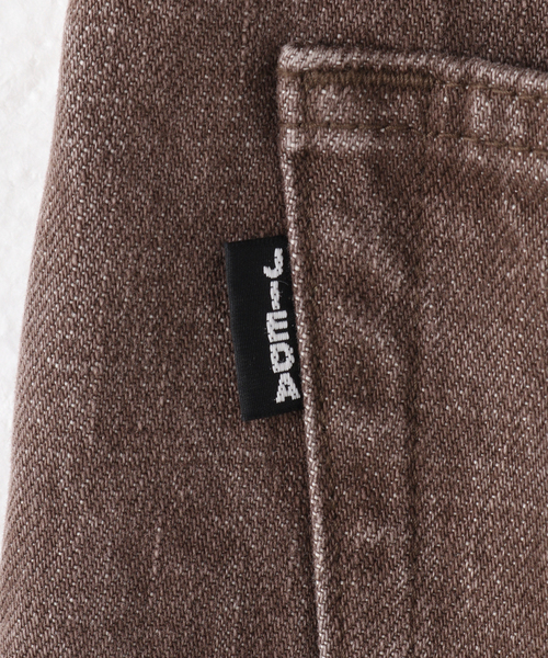 JIEDA（ジエダ）の「JieDa COLOR DISTORTED DENIM PANTS　JIE-24W-PT05（デニムパンツ・メンズ・ブラウン・1/2）」の17枚目の写真