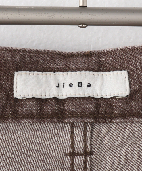 JIEDA（ジエダ）の「JieDa COLOR DISTORTED DENIM PANTS　JIE-24W-PT05（デニムパンツ・メンズ・ブラウン・1/2）」の20枚目の写真