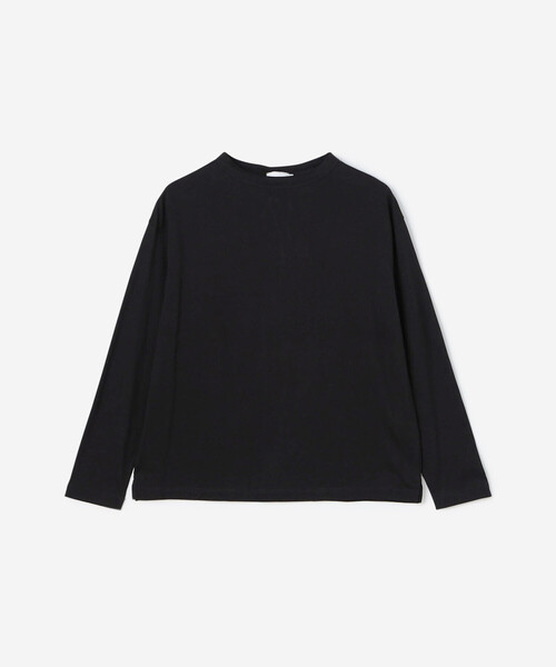 handvaerk(ハンドバーク)の「handvaerk | 60/2 ボトルネック長袖Tシャツ WOMEN(Tシャツ/カットソー・レディース・ピンク/ホワイト/ダークブラウン/ダークグレー/グレー系その他/ブラック・S)」の3枚目の写真