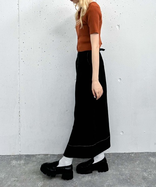 archives（アルシーヴ）の「厚底ローファー（ローファー・レディース・ブラック/チャコールグレー・23.5/24.5）」の22枚目の写真