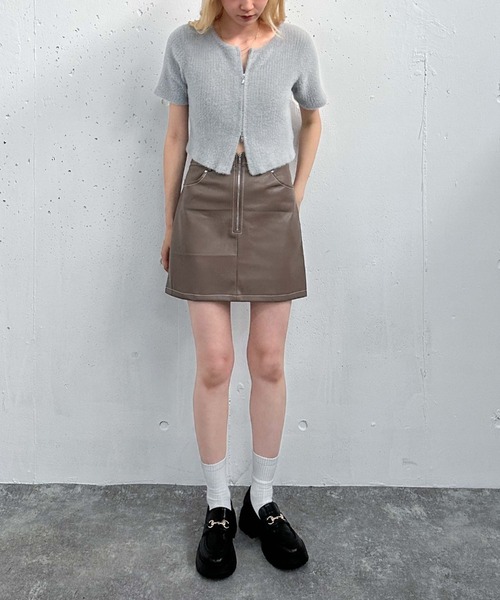 archives（アルシーヴ）の「厚底ローファー（ローファー・レディース・ブラック/チャコールグレー・23.5/24.5）」の15枚目の写真