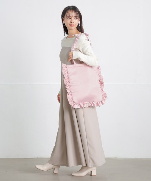 SecretDoor（シークレットドア）の「リボン ラインストーン トート