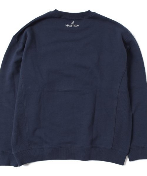 NAUTICA（ノーティカ）の「【大人向けサイズあり】【NAUTICA】フロントロゴアップリケトレーナー（スウェット・キッズ・グレー/ブラック/エメラルド/ネイビー・M/XL/L）」の14枚目の写真