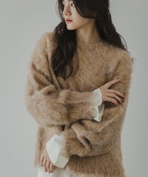 rectangle（レクタングル）の「ミックスカラーシャギーニット（ニット/セーター）」