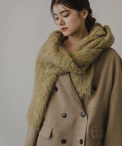 rectangle（レクタングル）の「ミックスカラーシャギーニット（ニット/セーター・レディース・グリーン系/オレンジ系/グレー系・FREE）」の13枚目の写真