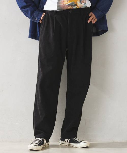 JOURNAL STANDARD relume(ジャーナルスタンダード レリューム)の「TECH SOLOTEX コーデュロイウォッシャブル イージースラックス(スラックス・メンズ・チョコ/ブラック/チャコールグレー/ベージュ系その他・LARGE/X-LARGE/MEDIUM/SMALL)」の5枚目の写真