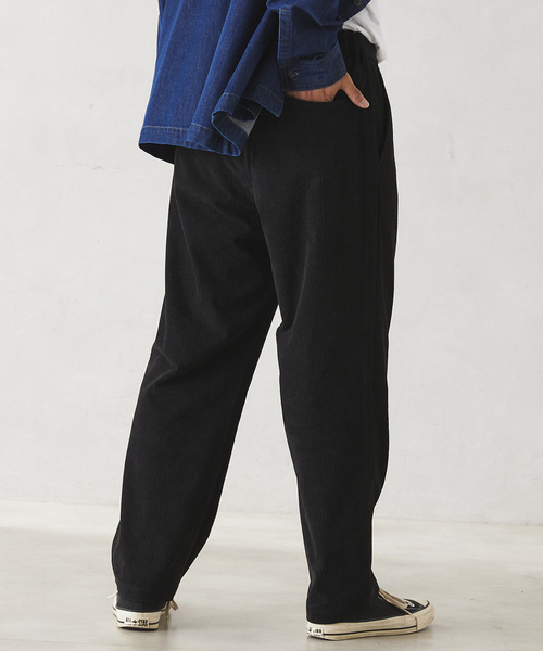 JOURNAL STANDARD relume(ジャーナルスタンダード レリューム)の「TECH SOLOTEX コーデュロイウォッシャブル イージースラックス(スラックス・メンズ・チョコ/ブラック/チャコールグレー/ベージュ系その他・LARGE/X-LARGE/MEDIUM/SMALL)」の8枚目の写真