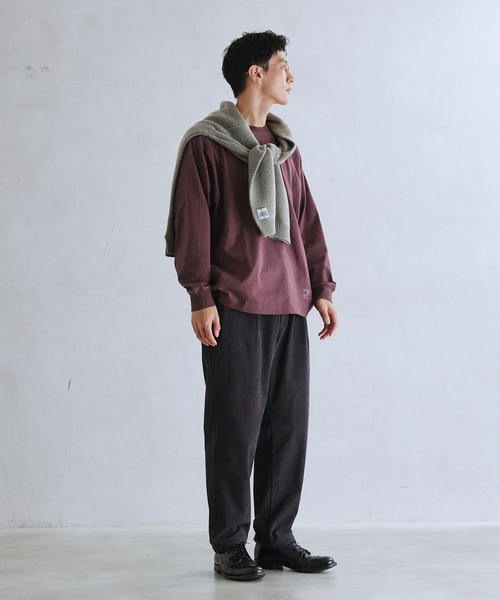 JOURNAL STANDARD relume(ジャーナルスタンダード レリューム)の「TECH SOLOTEX コーデュロイウォッシャブル イージースラックス(スラックス・メンズ・チョコ/ブラック/チャコールグレー/ベージュ系その他・LARGE/X-LARGE/MEDIUM/SMALL)」の12枚目の写真