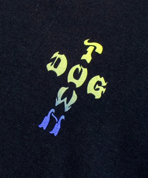 DOGTOWN(ドッグタウン)の「DOGTOWN CROSS SLEEVE FADE LS TEE(Tシャツ/カットソー・メンズ・ブラック/ホワイト・M/L/XL)」の6枚目の写真