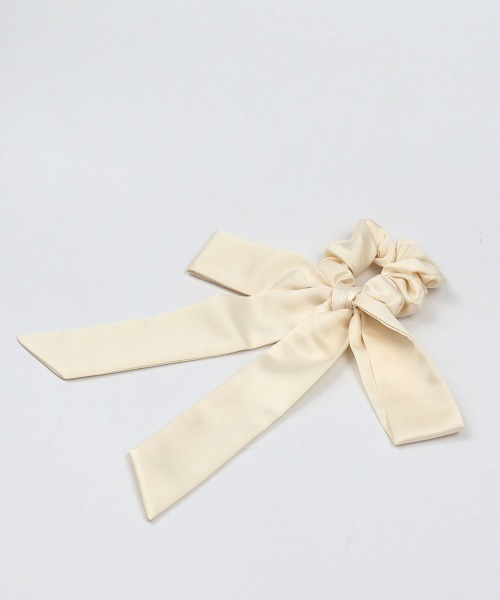 美品 Chloé クロエ チャーリー ロングリボンシュシュ 美品 Chloé クロエ チャーリー ロングリボンシュシュ