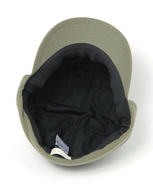 studio CLIP（スタディオクリップ）の「【抗菌防臭】耳当て付きワークキャップ（キャップ・レディース・カーキ/ベージュ・FREE）」の4枚目の写真