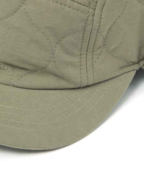 studio CLIP（スタディオクリップ）の「【抗菌防臭】耳当て付きワークキャップ（キャップ・レディース・カーキ/ベージュ・FREE）」の5枚目の写真