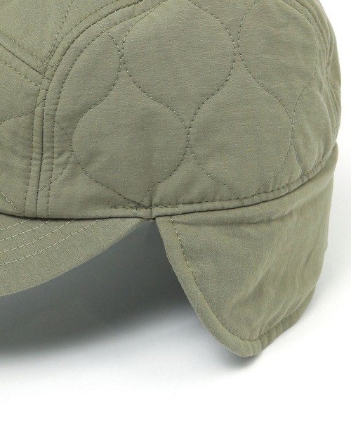 studio CLIP（スタディオクリップ）の「【抗菌防臭】耳当て付きワークキャップ（キャップ・レディース・カーキ/ベージュ・FREE）」の7枚目の写真