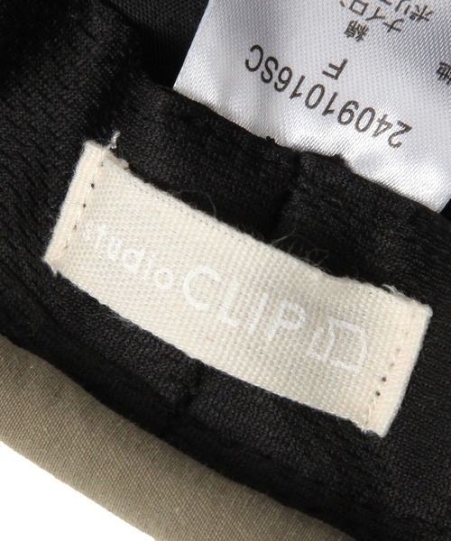 studio CLIP（スタディオクリップ）の「【抗菌防臭】耳当て付きワークキャップ（キャップ・レディース・カーキ/ベージュ・FREE）」の10枚目の写真