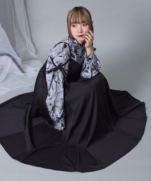 Mavie..7（メヴィセットゥ）の「【Mavie..7】《新色登場》柄シャツ（シャツ/ブラウス・レディース・ブラウン/ブラック/その他1・FREE）」の22枚目の写真