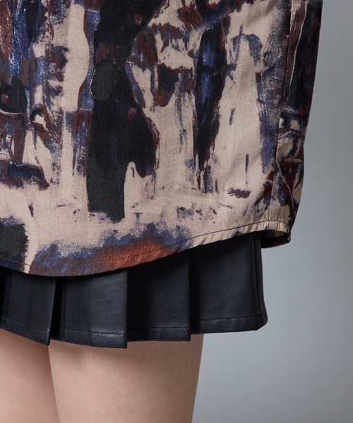 Mavie..7（メヴィセットゥ）の「【Mavie..7】《新色登場》柄シャツ（シャツ/ブラウス・レディース・ブラウン/ブラック/その他1・FREE）」の17枚目の写真