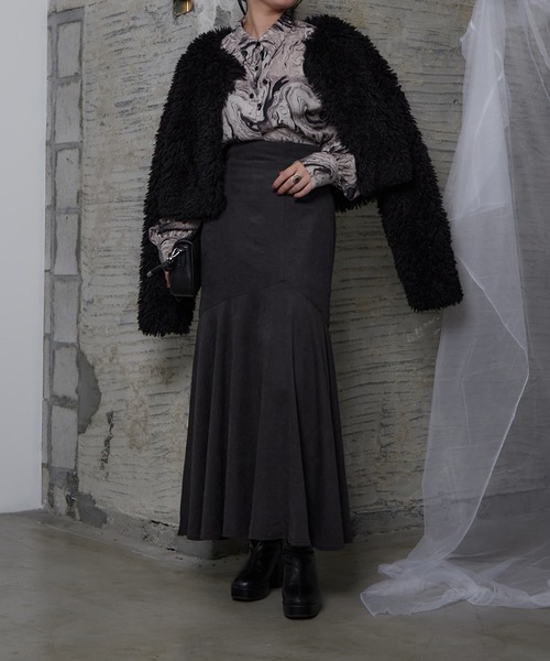 Mavie..7】《新色登場》柄シャツ（シャツ/ブラウス）｜Mavie..7