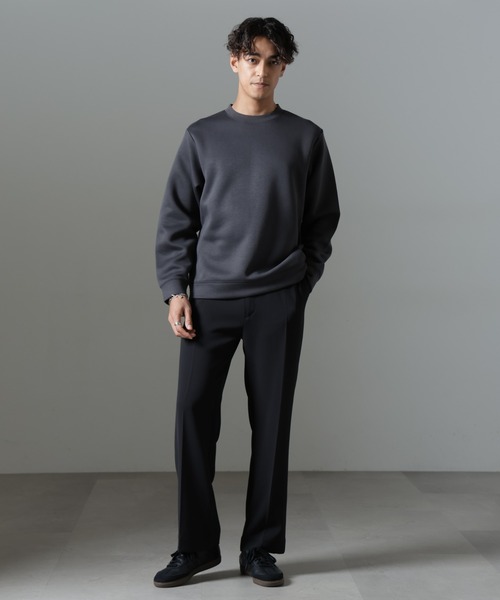 NANO universe（ナノユニバース）の「パネルダンボールプルオーバー（Tシャツ/カットソー・メンズ・チャコール/グレー/ブラック・L/M/S）」の7枚目の写真