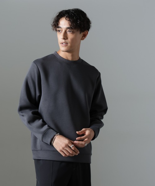 NANO universe（ナノユニバース）の「パネルダンボールプルオーバー（Tシャツ/カットソー・メンズ・チャコール/グレー/ブラック・L/M/S）」の5枚目の写真