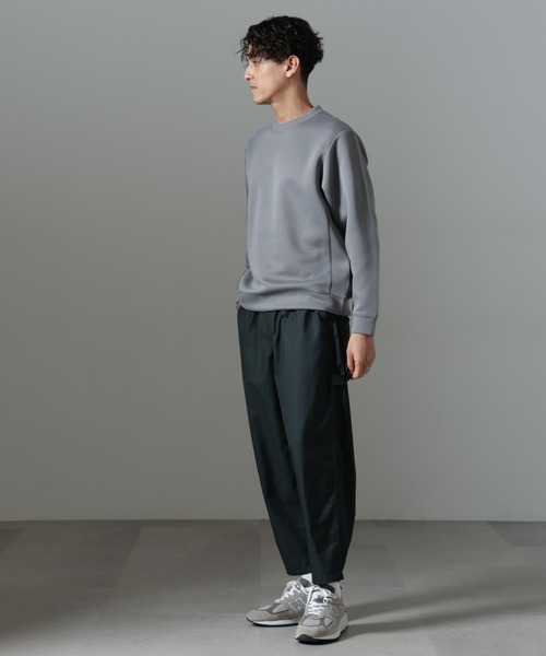 NANO universe（ナノユニバース）の「パネルダンボールプルオーバー（Tシャツ/カットソー・メンズ・チャコール/グレー/ブラック・L/M/S）」の16枚目の写真