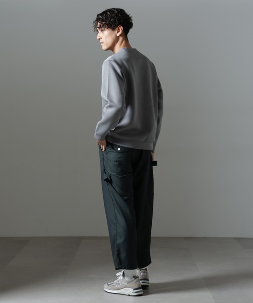 NANO universe（ナノユニバース）の「パネルダンボールプルオーバー（Tシャツ/カットソー・メンズ・チャコール/グレー/ブラック・L/M/S）」の18枚目の写真