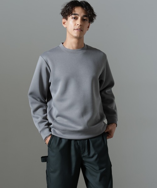 NANO universe（ナノユニバース）の「パネルダンボールプルオーバー（Tシャツ/カットソー・メンズ・チャコール/グレー/ブラック・L/M/S）」の12枚目の写真