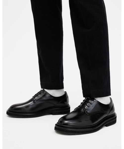 ALLSAINTS（オールセインツ）の「ESCHER LEATHER LACE UP SHOES | ESCHER レザー レース アップ シューズ（その他シューズ・メンズ・ブラック・UK9/UK8/UK7）」の2枚目の写真