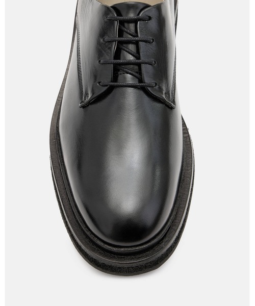 ALLSAINTS（オールセインツ）の「ESCHER LEATHER LACE UP SHOES | ESCHER レザー レース アップ シューズ（その他シューズ・メンズ・ブラック・UK9/UK8/UK7）」の3枚目の写真