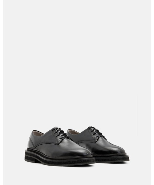 ALLSAINTS（オールセインツ）の「ESCHER LEATHER LACE UP SHOES | ESCHER レザー レース アップ シューズ（その他シューズ・メンズ・ブラック・UK9/UK8/UK7）」の5枚目の写真