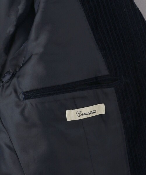 Camoshita（カモシタ）の「＜Camoshita＞ コーデュロイ 4ボタン ダブルジャケット（テーラードジャケット・メンズ・ネイビー・50/48/46/44）」の8枚目の写真