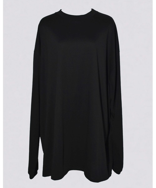 kiehtova（キエトヴァ）の「【kiehtova】BIG LONG TEE/ビッグ ロング ティー（Tシャツ/カットソー・レディース・ブラック/グレー/ホワイト/グリーン・FREE）」の7枚目の写真