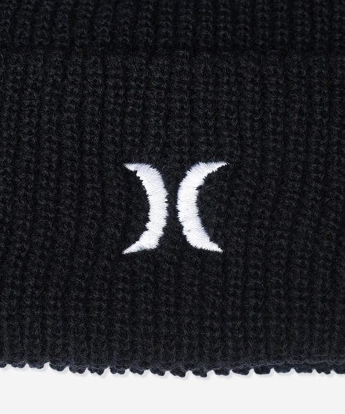 Hurley （ハーレー）の「【Hurley/ハーレー】ビーニー　ニットキャップ　M ICON WINNER BEANIE（ニットキャップ/ビーニー・メンズ・ブラック×ホワイト/ネイビー/グレー/ブラック・FREE）」の11枚目の写真