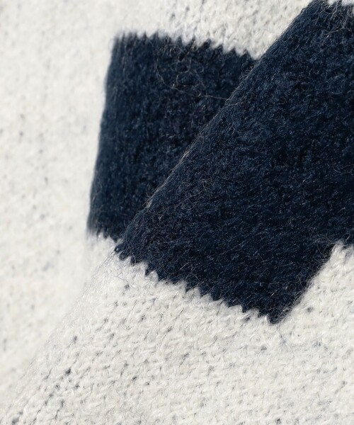 B:MING by BEAMS（ビーミングバイビームス）の「ナンバー ニット（ニット/セーター・レディース・ホワイト系その他5/グレー/ネイビー・ONE SIZE）」の16枚目の写真