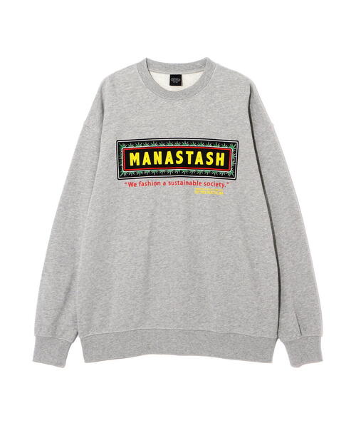 MANASTASH（マナスタッシュ）の「MANASTASH  CiTee SWEAT FRAME LOGO/シティスウェット フレームロゴ（スウェット・メンズ・ブラック/その他17/ホワイト・L/M/S/XL）」の13枚目の写真