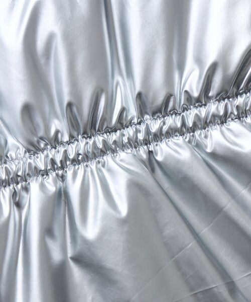 kivi（キヴィ）の「ギャザートートバッグ（トートバッグ・レディース・ブラック/シルバー/レッド・ONE SIZE）」の15枚目の写真