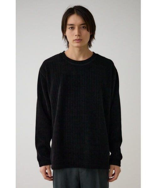 AZUL by moussy（アズールバイマウジー）の「モールジャガードトップス（ニット/セーター・メンズ・オフホワイト/グレー/ブラック・MEDIUM/LARGE）」の19枚目の写真