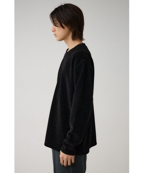 AZUL by moussy（アズールバイマウジー）の「モールジャガードトップス（ニット/セーター・メンズ・オフホワイト/グレー/ブラック・MEDIUM/LARGE）」の20枚目の写真