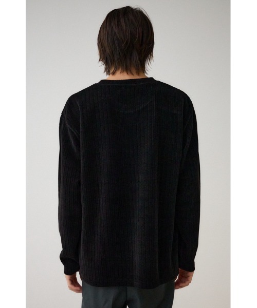 AZUL by moussy（アズールバイマウジー）の「モールジャガードトップス（ニット/セーター・メンズ・オフホワイト/グレー/ブラック・MEDIUM/LARGE）」の21枚目の写真